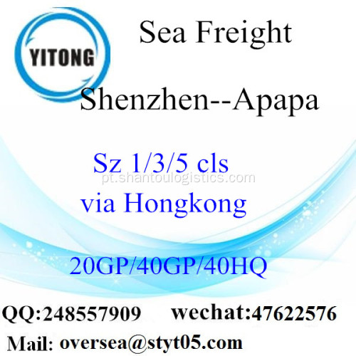 Mar de Porto de Shenzhen transporte de mercadorias para Apapa